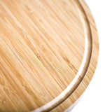 Iš bambuko pagaminta apvali pjaustymo lentelė COBB Premier – GRILIAI.LT.